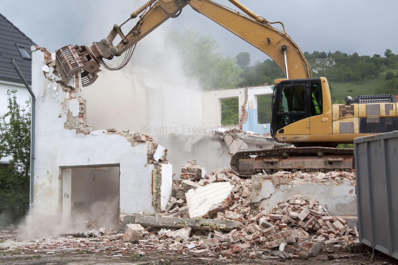 tearing down home